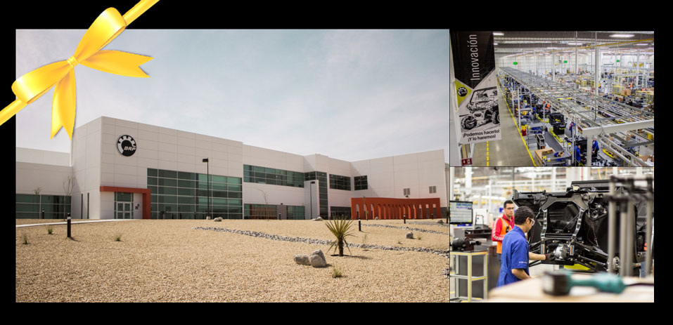 BRP відкриває свій третій виробничий об’єкт у Мексиці!